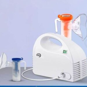 Air compressing nebulizer