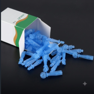 Disposable sterile blood lancets